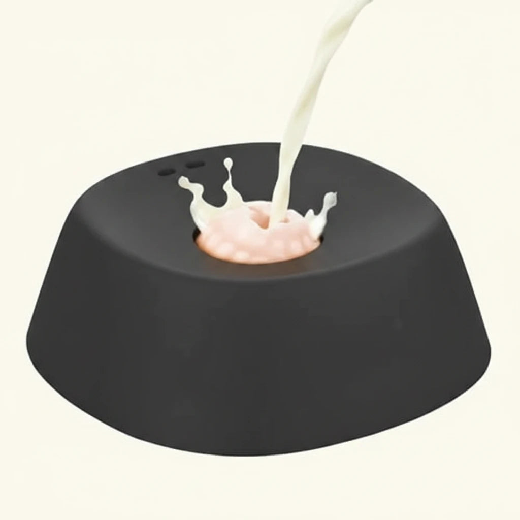 Anti-Choking Slow Feeder Dog Bowl Non-Slip 3/4 Cup - Lick Toy for Liquid Treats Bone Broth Yogurt